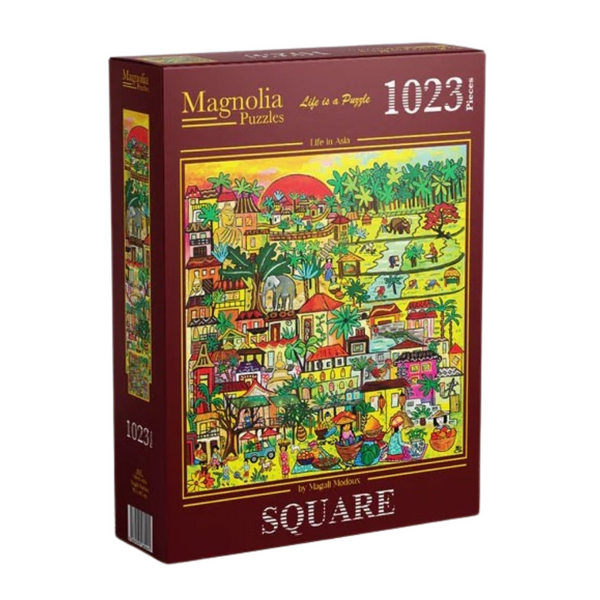 Magnolia 4105 Life in Asia 1023pc Jigsaw Puzzle