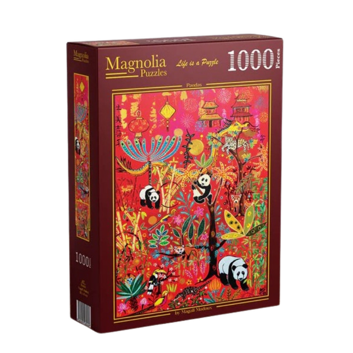 Magnolia 4107 Pandas 1000pc Jigsaw Puzzle