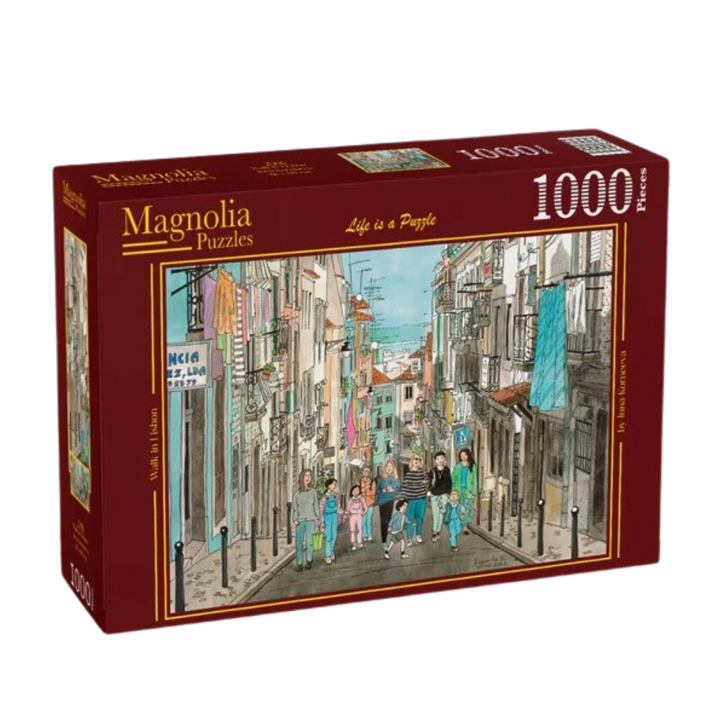 Magnolia 7006 Walk in Lisbon 1000pc Jigsaw Puzzle