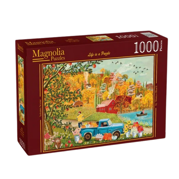 Magnolia 9102 Autumn Scene 1000pc Jigsaw Puzzle