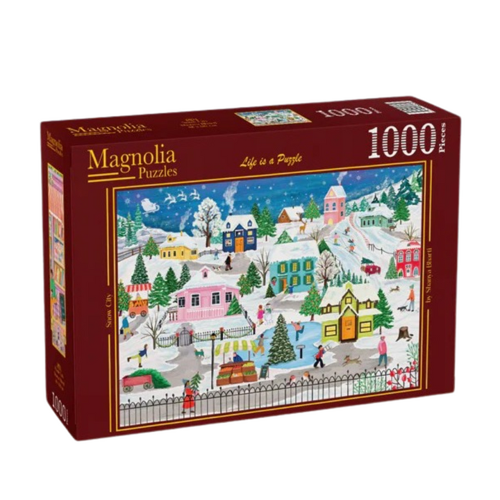 Magnolia 9104 Snow City 1000pc Jigsaw Puzzle