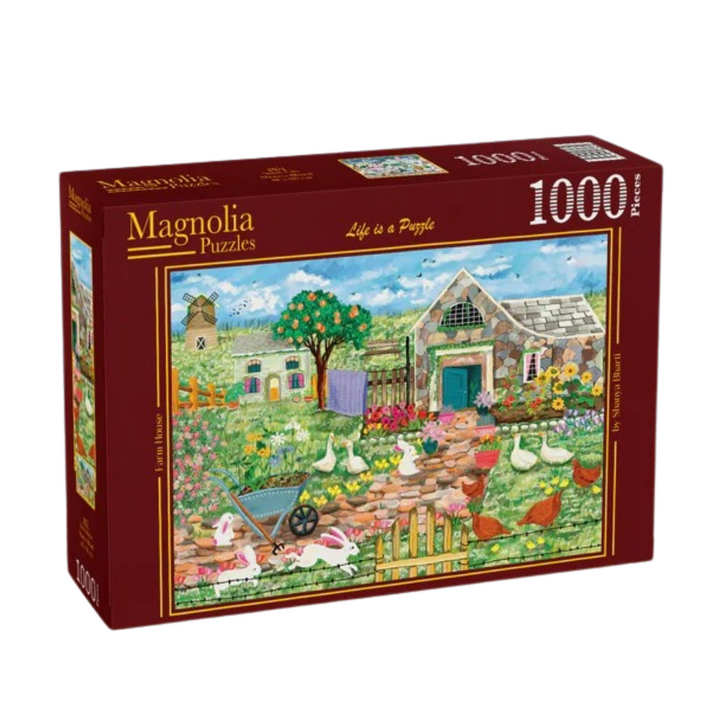 Magnolia 9105 Farm House 1000pc Jigsaw Puzzle