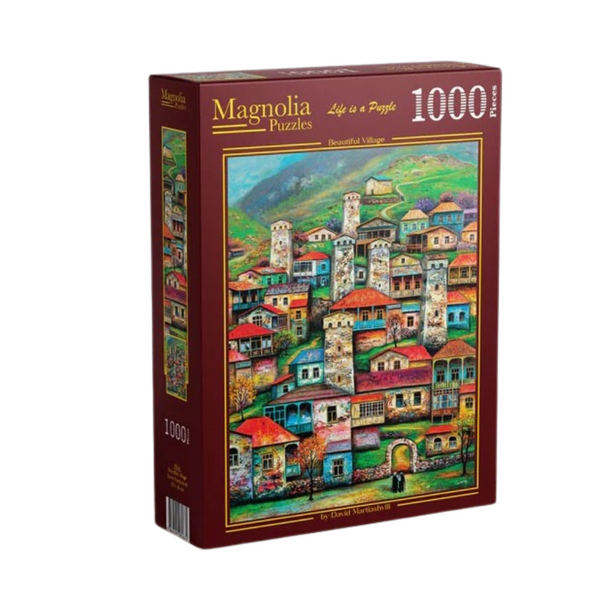 Magnolia 9504 Beautiful Village 1000pc Jigsaw Puzzle