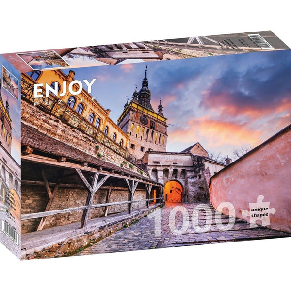 Enjoy Turnul cu ceas Sighisoara 1000pc Jigsaw Puzzle