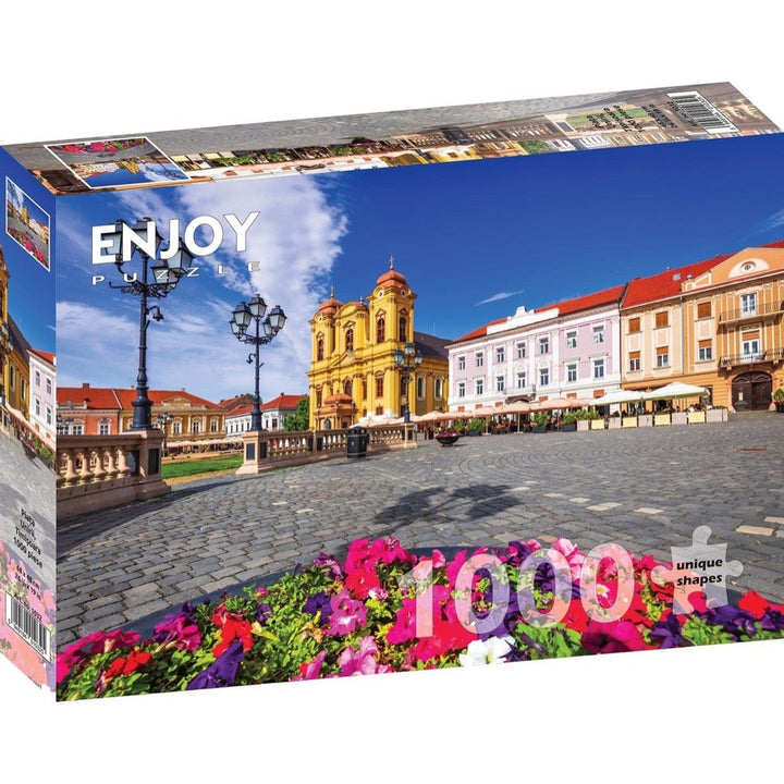 Enjoy The Union Square Timisoara 1000pc Jigsaw Puzzle