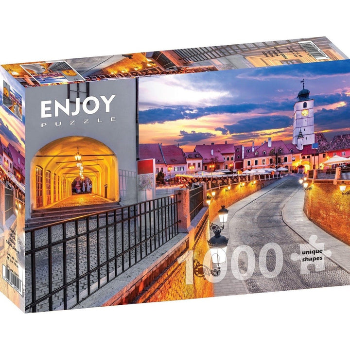 Enjoy The Small Square Sibiu 1000pc Jigsaw Puzzle