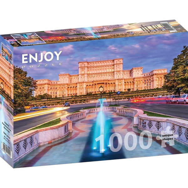 Enjoy Palace of the Parliament Bucharest 1000pc Jigsaw Puzzle