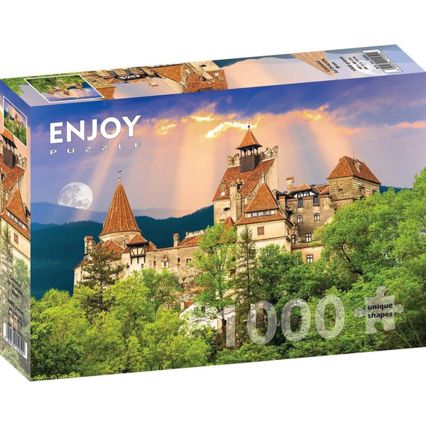 Enjoy Draculas Castle Bran 1000pc Jigsaw Puzzle