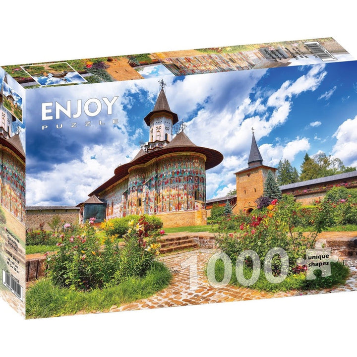 Enjoy Sucevita Monastery Suceava 1000pc Jigsaw Puzzle