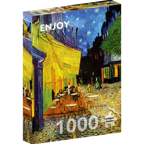 Enjoy Vincent Van Gogh Cafe Terrace at Night 1000pc Jigsaw Puzzle