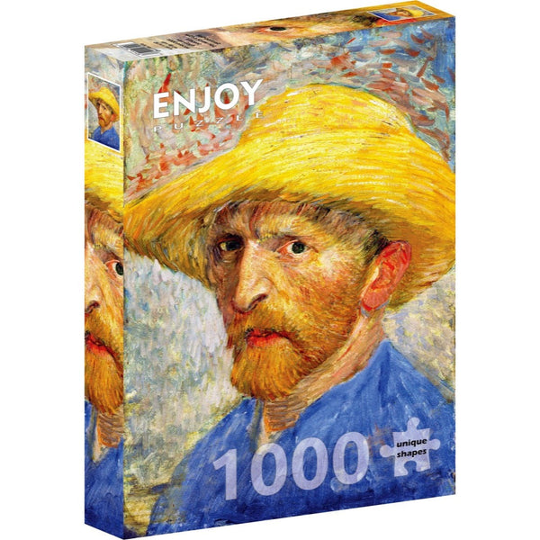 Enjoy Vincent Van Gogh Self-portrait with a Straw Hat 1000pc Jigsaw Puzzle