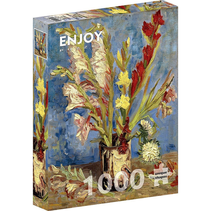 Enjoy Vincent Van Gogh Vase with Gladioli and Chinese Asters 1000pc Jigsaw Puzzle