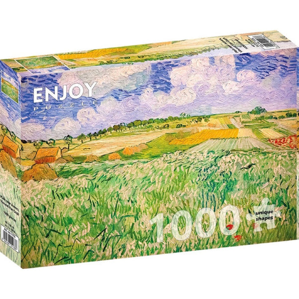 Enjoy Vincent Van Gogh Plain near Auvers 1000pc Jigsaw Puzzle