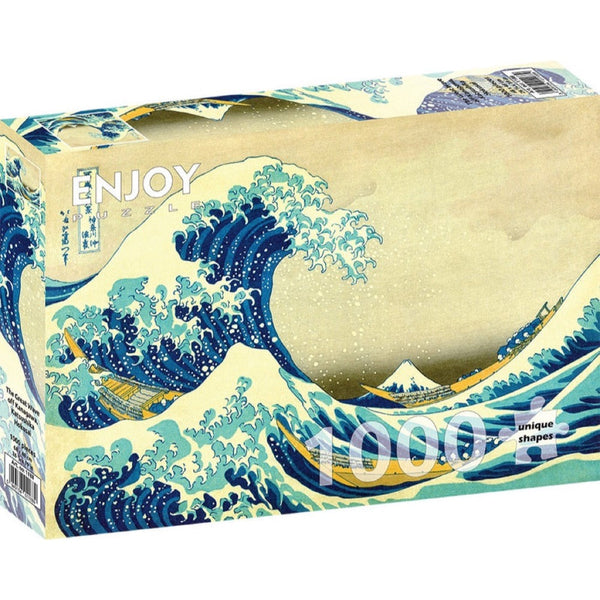 Enjoy Katsushika Hokusai The Great Wave off Kanagawa 1000pc Jigsaw Puzzle