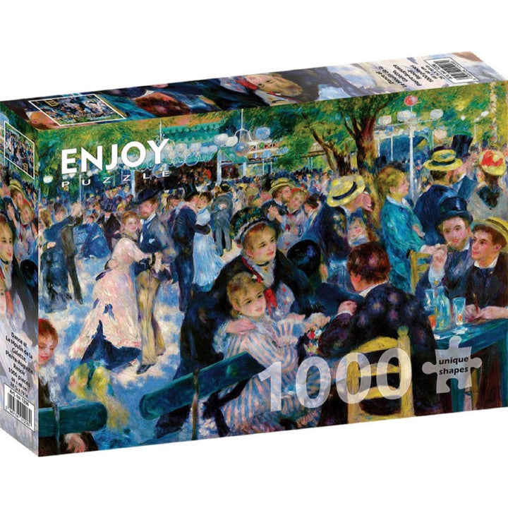 Enjoy Auguste Renoir Dance at Le Moulin de la Galette 1000pc Jigsaw Puzzle