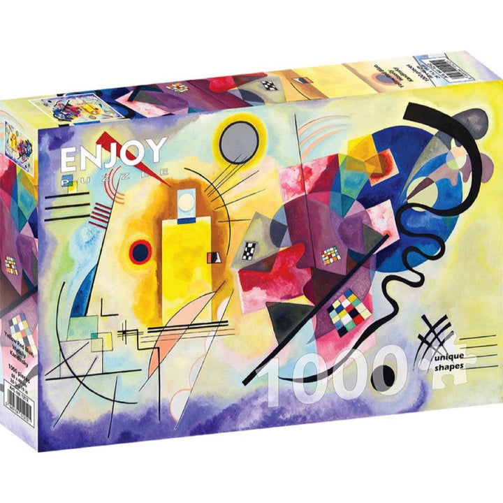 Enjoy Vassily Kandinsky Yellow Red Blue 1000pc Jigsaw Puzzle