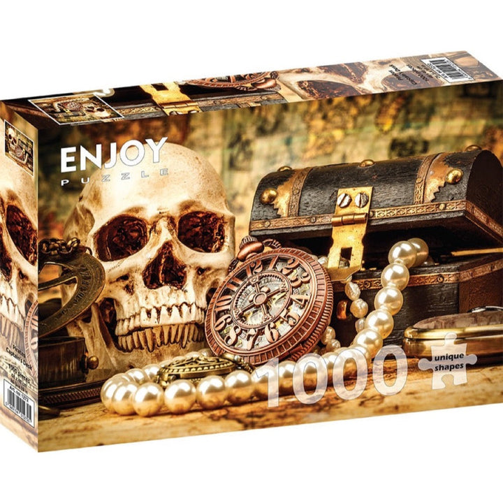 Enjoy Pirates Captains Desk 1000pc Jigsaw Puzzle