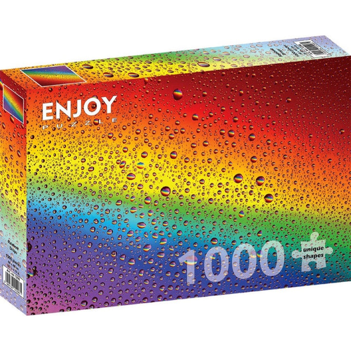 Enjoy 1296 Rainbow Drops 1000pc Jigsaw Puzzle