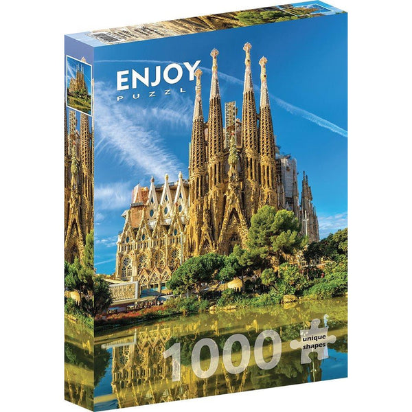 Enjoy Sagrada Familia Basilica Barcelona 1000pc Jigsaw Puzzle