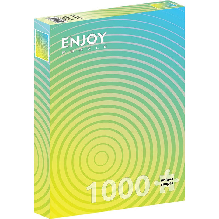 Enjoy 1311 Circle Gradient Number Four 1000pc Jigsaw Puzzle