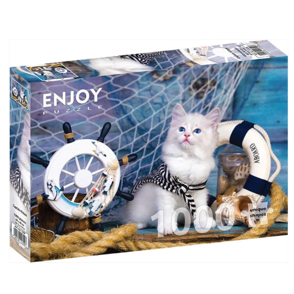 Enjoy Captain Kitten 1000pc Jigsaw Puzzle