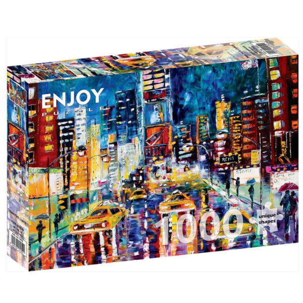 Enjoy New York Lights 1000pc Jigsaw Puzzle