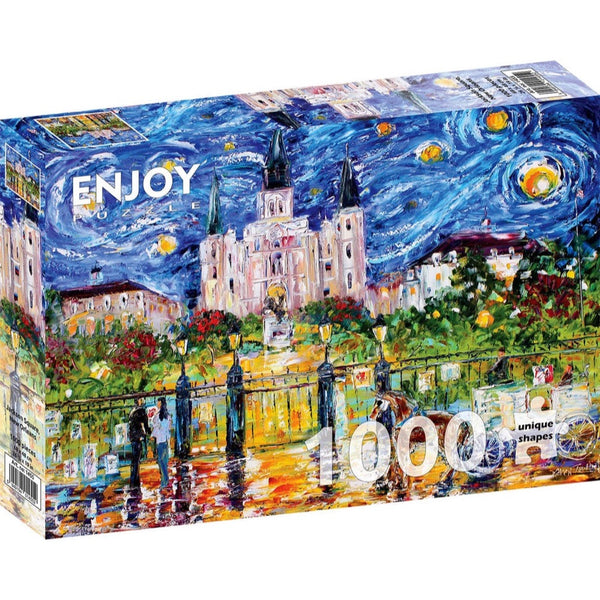 Enjoy Jackson Square New Orleans 1000pc Jigsaw Puzzle