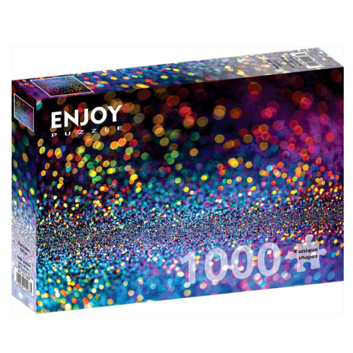 Enjoy MultiColour Glitter 1000pc Jigsaw Puzzle