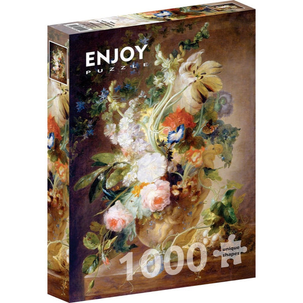 Enjoy Vase with Flowers 1000pc Jigsaw Puzzle