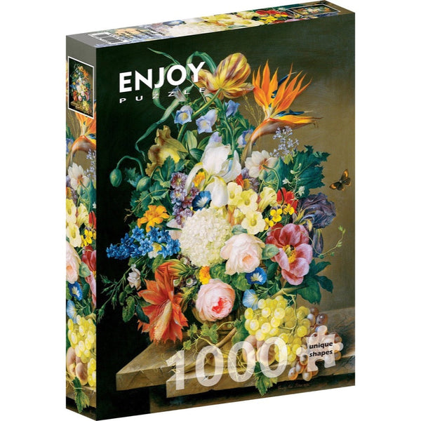 Enjoy Flower Piece 1000pc Jigsaw Puzzle