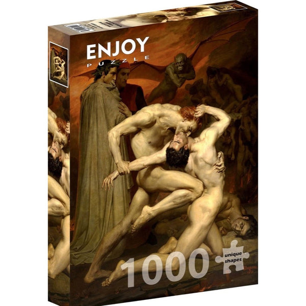 Enjoy Dante and Virgile 1000pc Jigsaw Puzzle