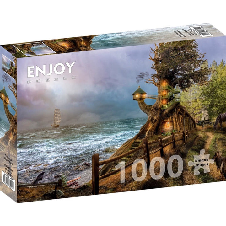 Enjoy The Magic Lighthouse 1000pc Jigsaw Puzzle