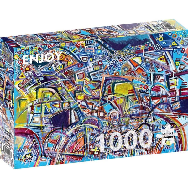 Enjoy Curve Tensions 1000pc Jigsaw Puzzle