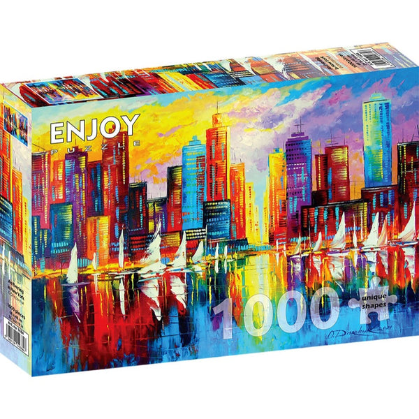 Enjoy An Evening in New York 1000pc Jigsaw Puzzle