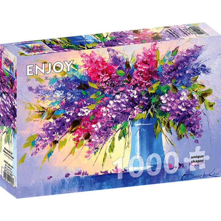 Enjoy 1696 Bouquet of Lilacs in a Vase 1000pc Jigsaw Puzzle