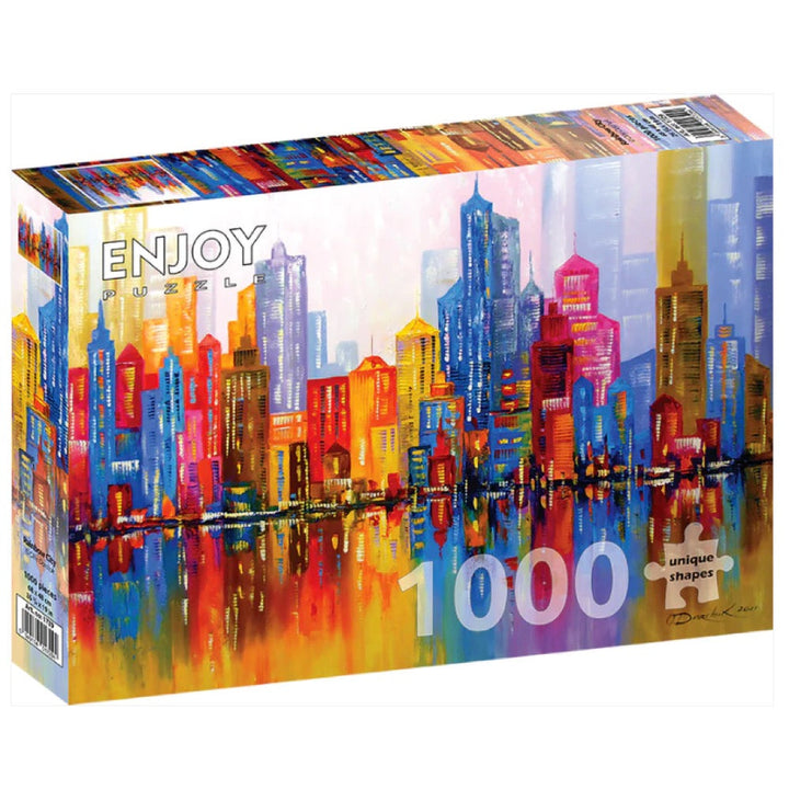 Enjoy Rainbow City 1000pc Jigsaw Puzzle