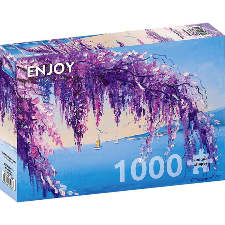 Enjoy Wisteria by the Sea 1000pc Jigsaw Puzzle