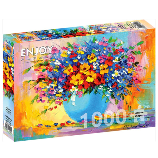 Enjoy A Bouquet of Flowers 1000pc Jigsaw Puzzle