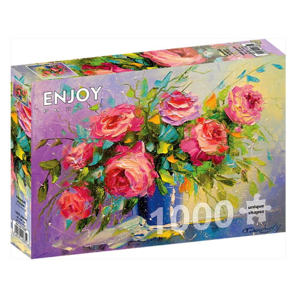 Enjoy A Bouquet of Roses 1000pc Jigsaw Puzzle