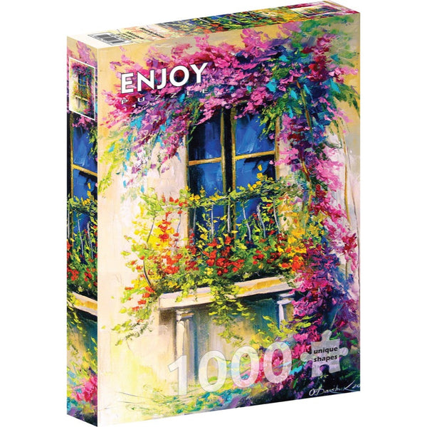 Enjoy Blooming Balcony 1000pc Jigsaw Puzzle