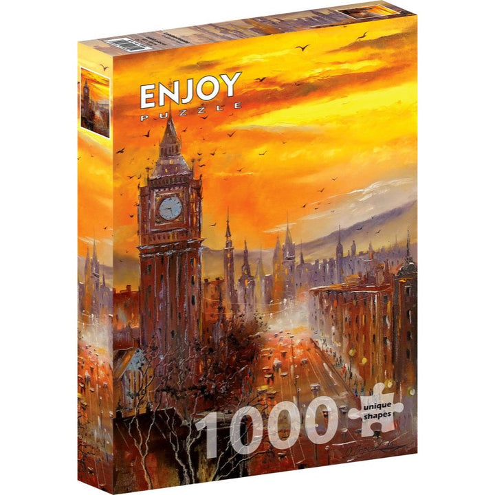 Enjoy London Evening 1000pc Jigsaw Puzzle