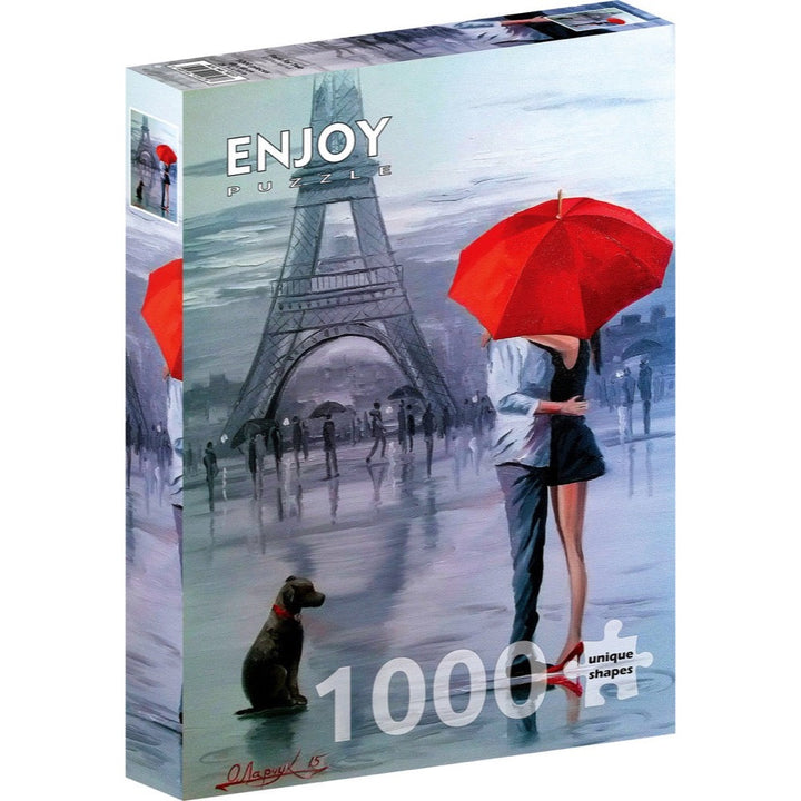 Enjoy Paris for Two 1000pc Jigsaw Puzzle