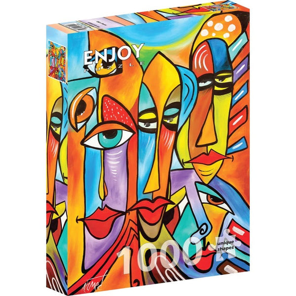 Enjoy Bico Faces 1000pc Jigsaw Puzzle