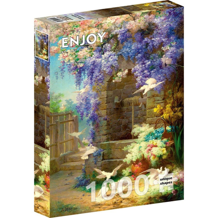 Enjoy Eugene Bidau Le Printemps 1000pc Jigsaw Puzzle