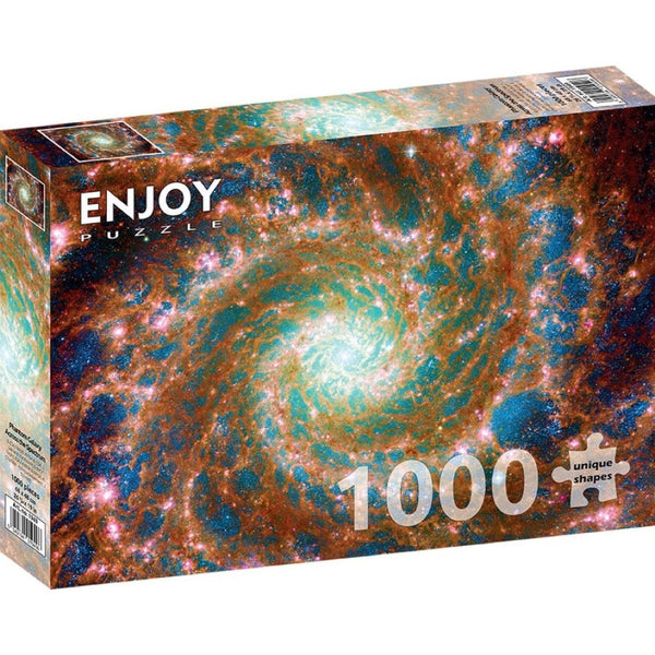 Enjoy Phantom Galaxy Across the Spectrum 1000pc Jigsaw Puzzle