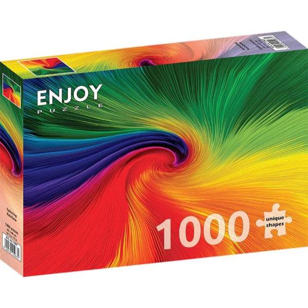 Enjoy 1967 Spinning Rainbow 1000pc Jigsaw Puzzle