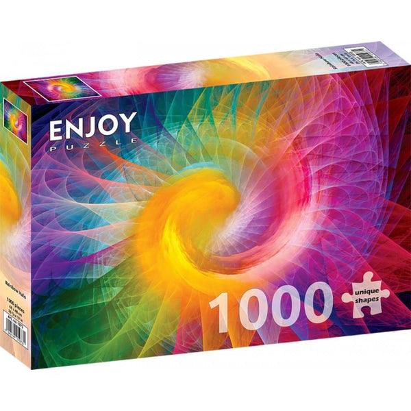 Enjoy 1973 Rainbow Halo 1000pc Jigsaw Puzzle