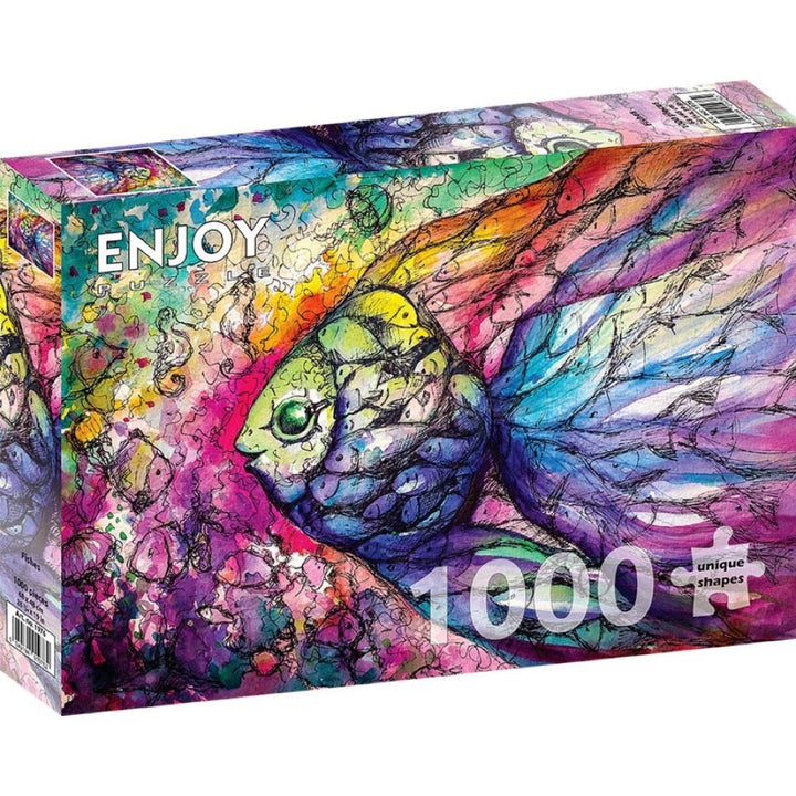 Enjoy Fishes 1000pc Jigsaw Puzzle