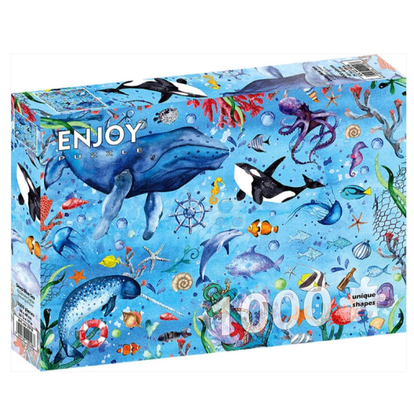 Enjoy Deep Blue Sea 1000pc Jigsaw Puzzle