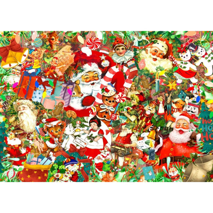 Enjoy A Vintage Christmas 1000pc Jigsaw Puzzle